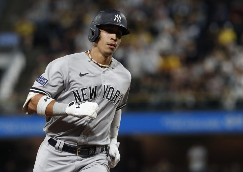 VIDEO: Oswaldo Cabrera ties game with Yankees’ first homer of 2024
