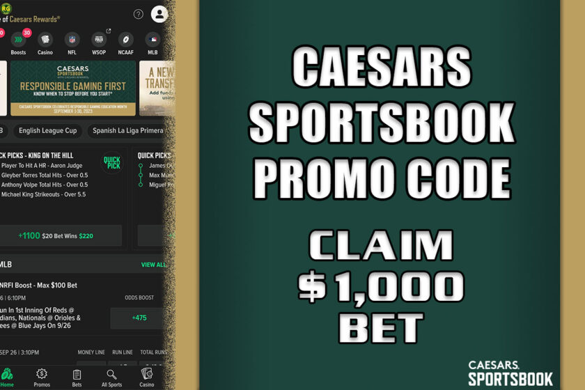 Caesars Sportsbook Promo Code ESNY1000: Bet NBA or NHL Playoffs With $1K Offer