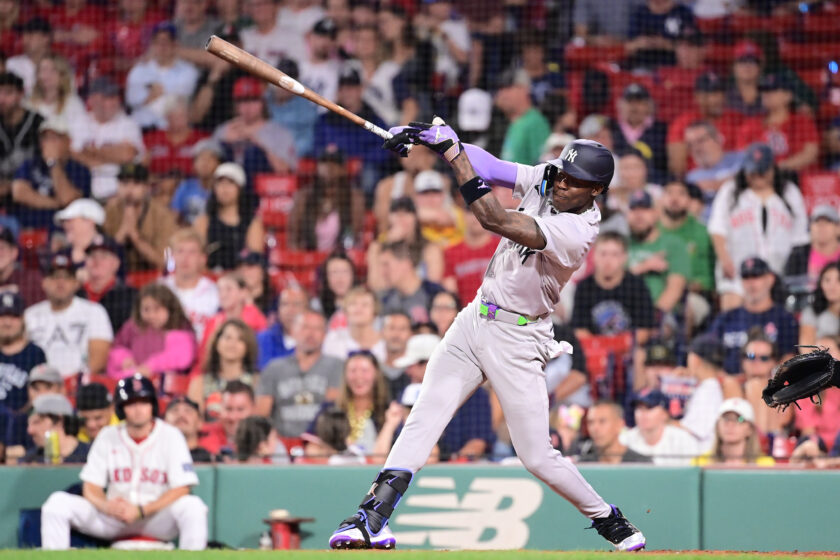 VIDEO: Jazz Chisholm Jr. slugs first home run as a Yankee