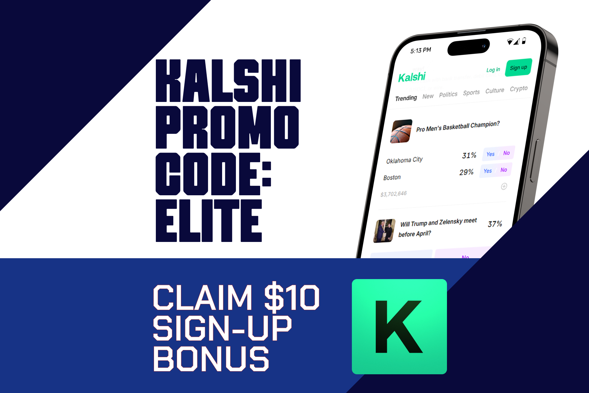 Kalshi Super Bowl Promo Code ELITE: Get $10 Bonus for Seahawks-Patriots
