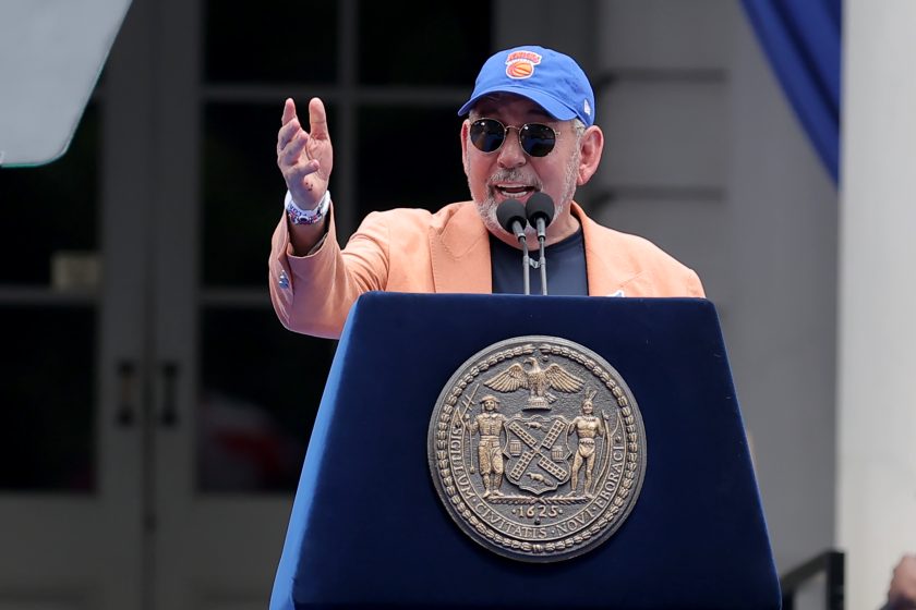 Only Jim Dolan could rain on a Knicks championship parade