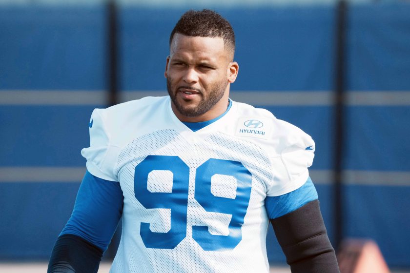 Rams’ Aaron Donald un-retires. Will Giants be his return game?