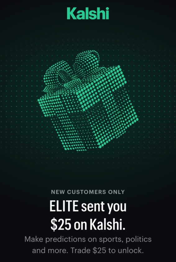 how to claim kalshi promo code ELITE