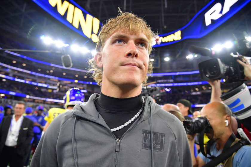 Giants QB Jaxson Dart’s season now in doubt