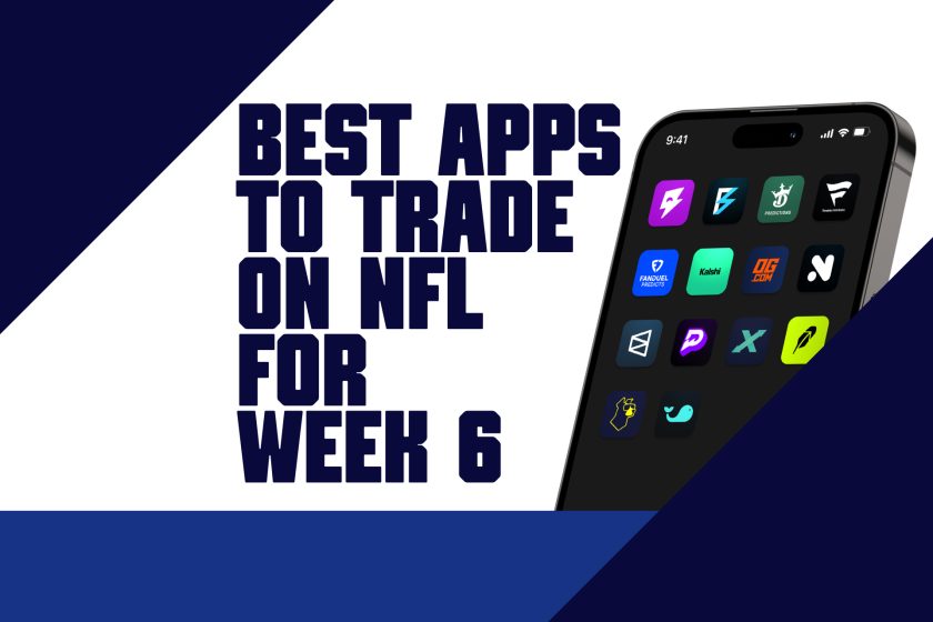Best Apps to Trade on NFL for Week 6