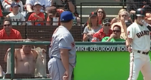 New York Mets Fan Goes Shirtless For Bartolo Colon (Video) 