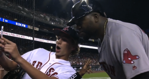 David Ortiz Takes Selfie With Fan, Blasts Home Run (Video) 