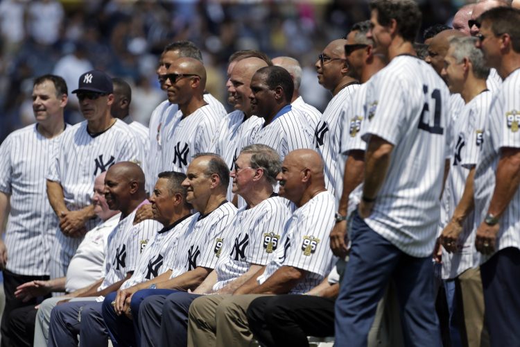 New York Yankees - The 1996 World Series Championship team, 20 years later.