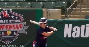 Megan Wiggins' Softball Bat Flip Is Aggressive (Video) 