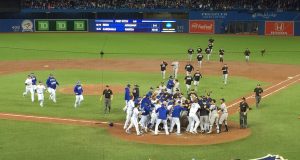 New York Yankees And Blue Jays Engage In Feisty Brawl  (Video) 
