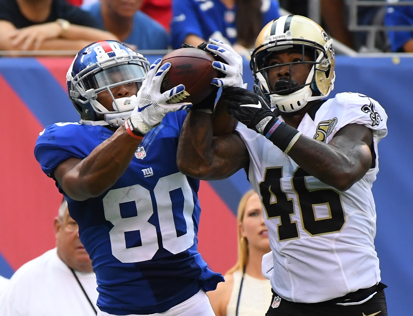 After Odell Beckham Jr. Drops It, Victor Cruz Snatches It For New York Giants (Highlights) 