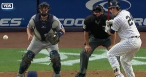 New York Yankees: Gary Sanchez Hits Sac-Fly Off Intentional Walk Attempt (Video) 