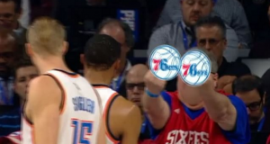 Philadelphia 76ers Fan Shows The Utmost Class Towards Russell Westbrook (Video) 