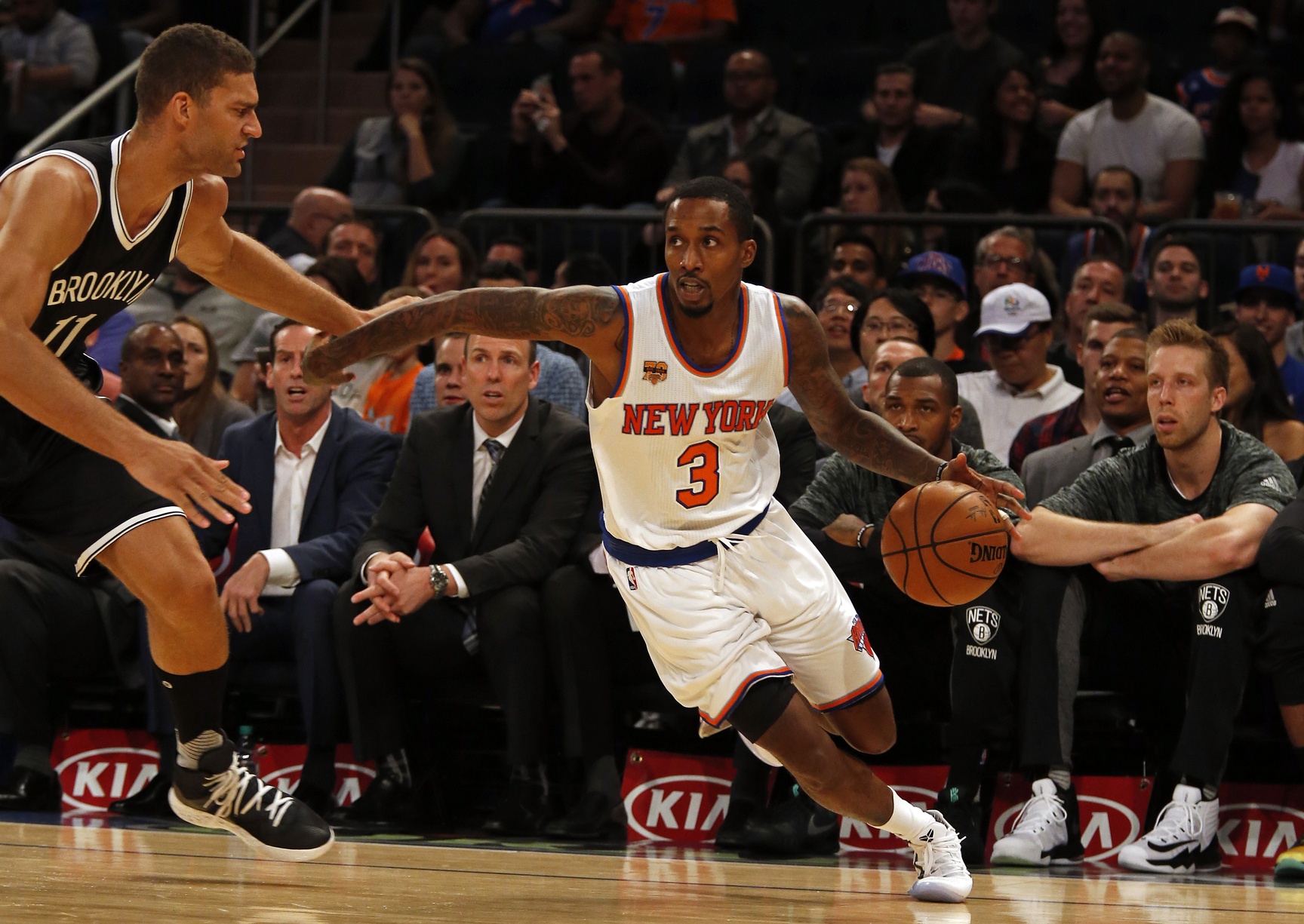 New York Knicks 116, Brooklyn Nets 98: The Brandon Jennings Show 