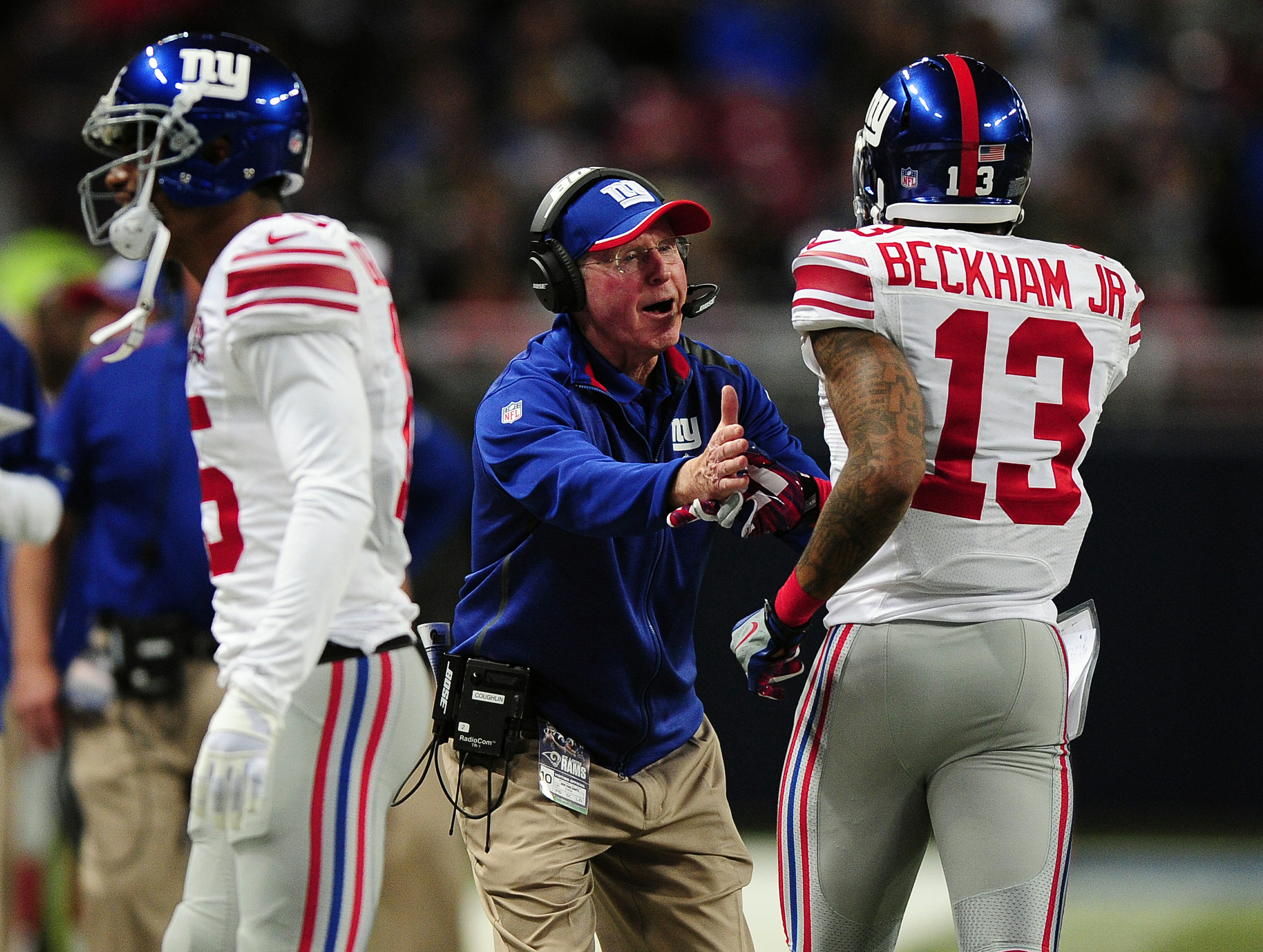 Tom Coughlin Wants to Help Odell Beckham Jr. 'Channel Emotions' 2