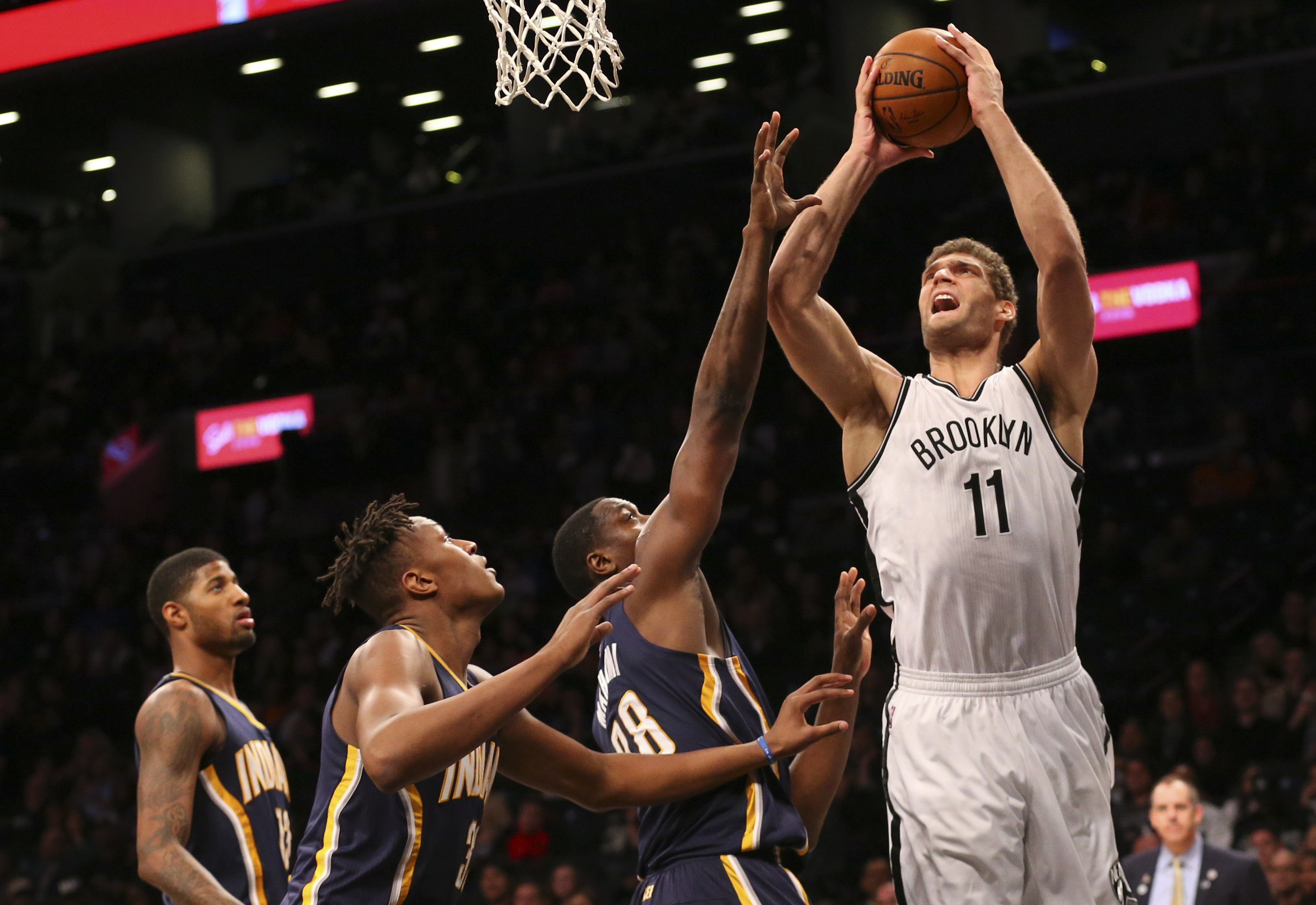 Nets Face Off Against Indiana Pacers In Home Opener 