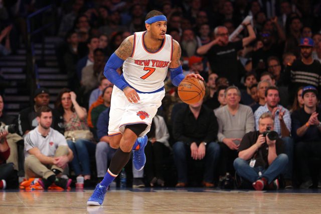 Mar 26, 2016; New York, NY, USA; New York Knicks small forward <a rel=