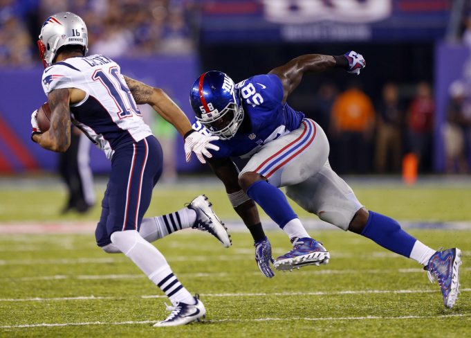 New York Giants' Owa Odighizuwa Fined For Celebrating Pick Six With Landon Collins 