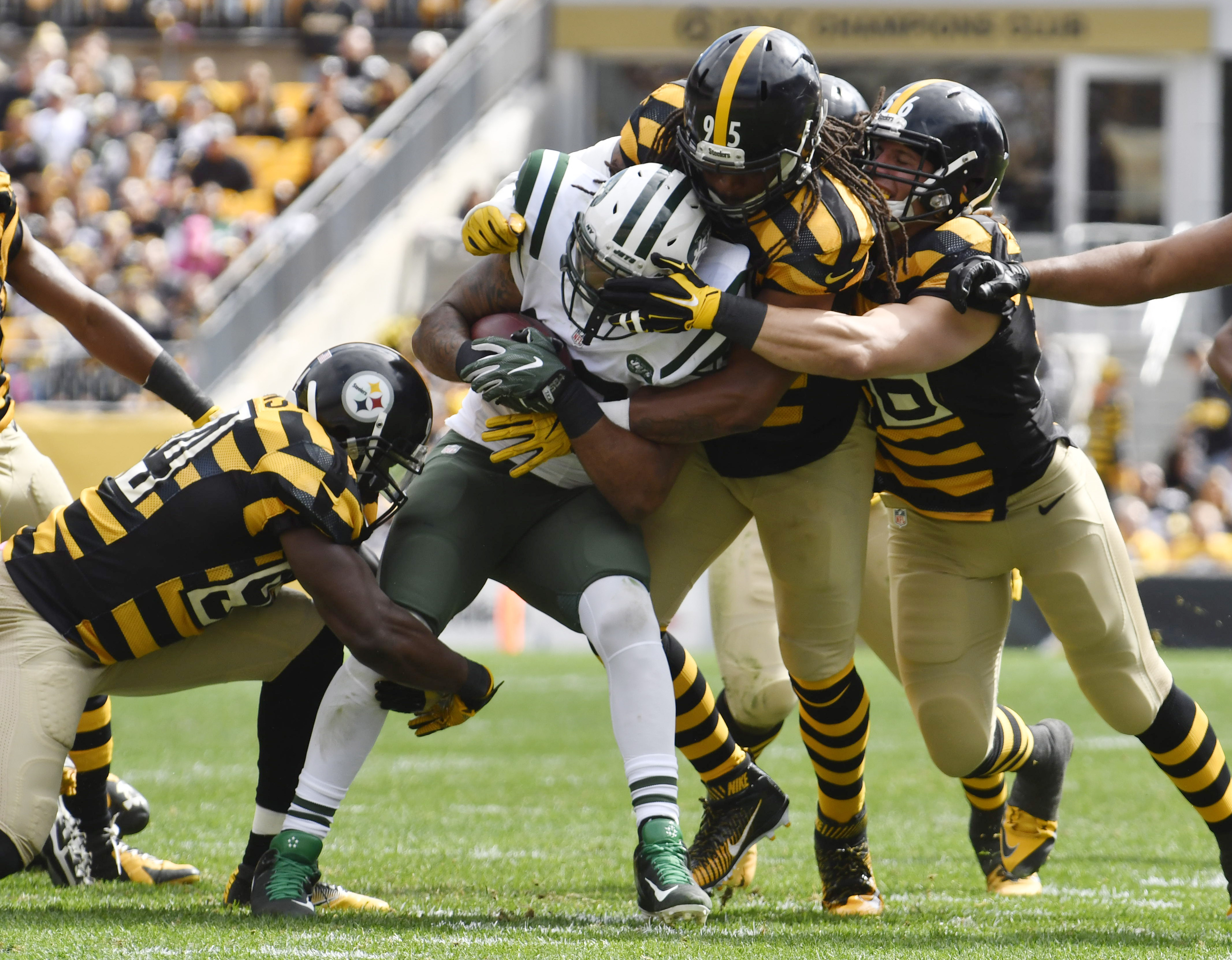 New York Jets 13, Pittsburgh Steelers 31: Fitzpatrick, Bowles, Defense All Disappoint (Highlights) 