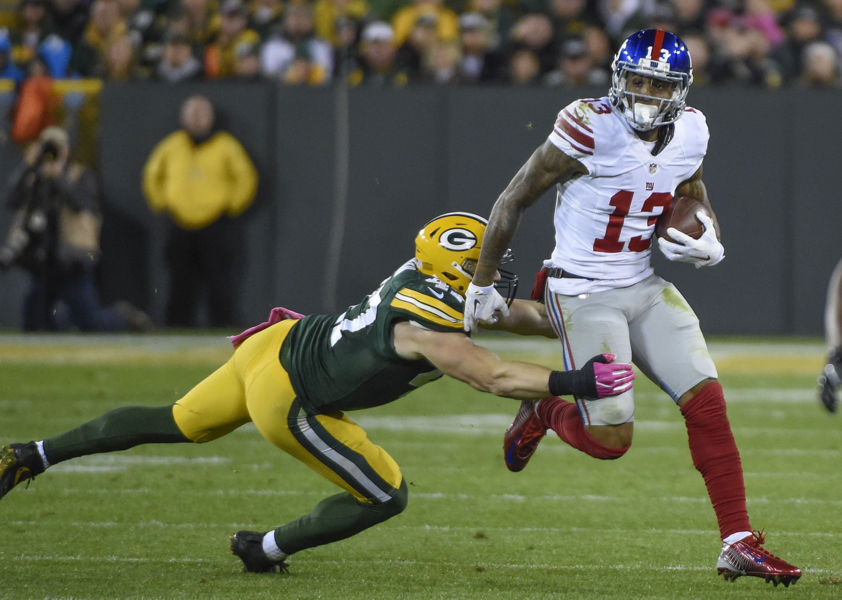 New York Giants Offense Comes Up Short Against The Green Bay Packers 2