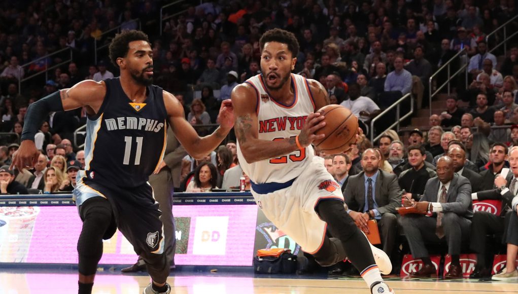 Practice time pays off for Derrick Rose and the New York Knicks 