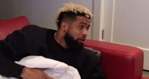 New York Giants' Odell Beckham Jr. blowing up Instagram during Thanksgiving (Video) 