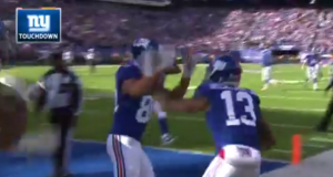 New York Giants' Odell Beckham Jr. Finds Pay Dirt Against Eagles (Video) 