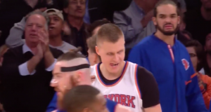 New York Knicks: Kristaps Porzingis Pours in 25 Points in First Half (Video) 2