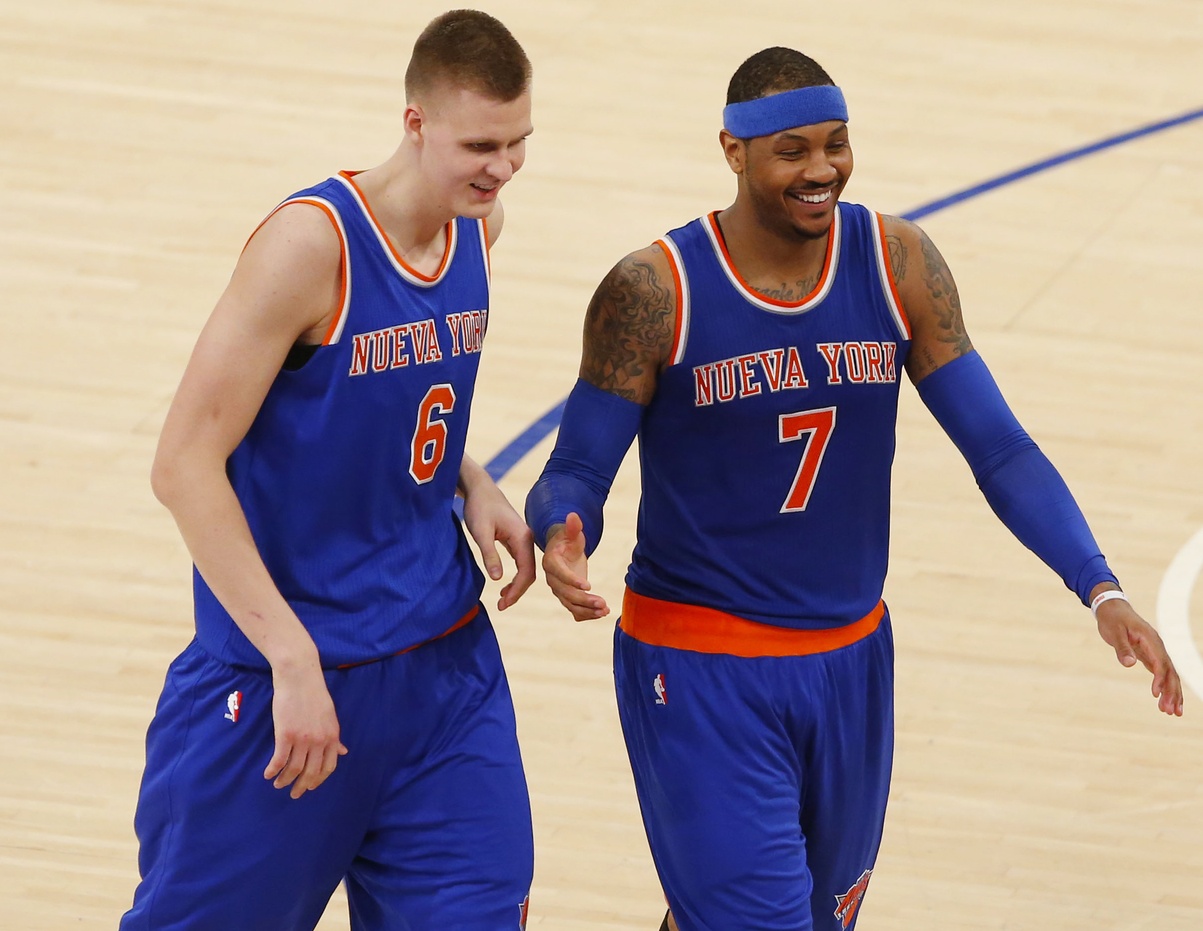 New York Knicks: Porzingis's team or Melo's? Doesn't matter to KP 