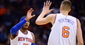 New York Knicks' Carmelo Anthony & Kristaps Porzingis: Keep 'Em Separated 1