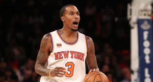 New York Knicks' Brandon Jennings Doesn't Like Helping Up Opponents 