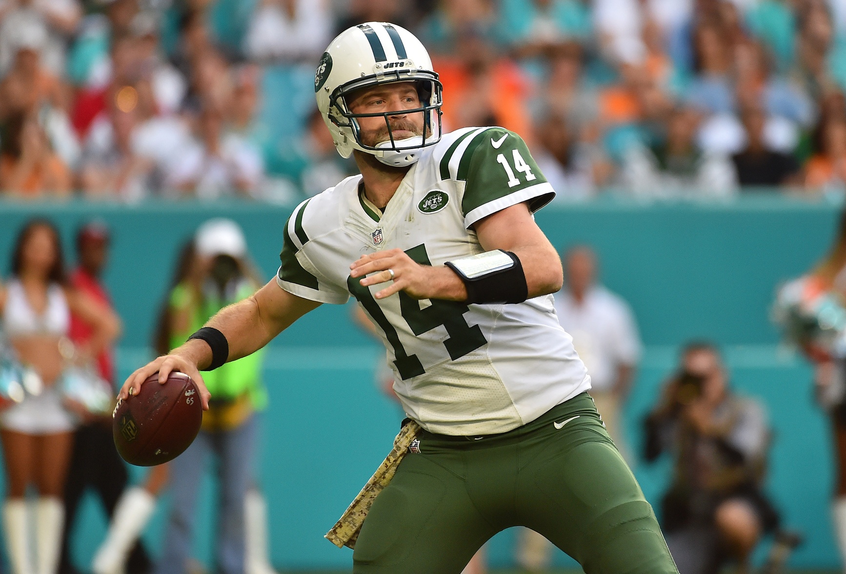 New York Jets' Ryan Fitzpatrick named starter against the Patriots 