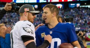 New York Giants' Eli Manning Gets Idiotically Trashed By Chris Simms, London Fletcher 