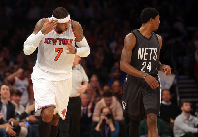 Carmelo Anthony Gets Hot, New York Knicks Surge Past Brooklyn Nets (Highlights) 