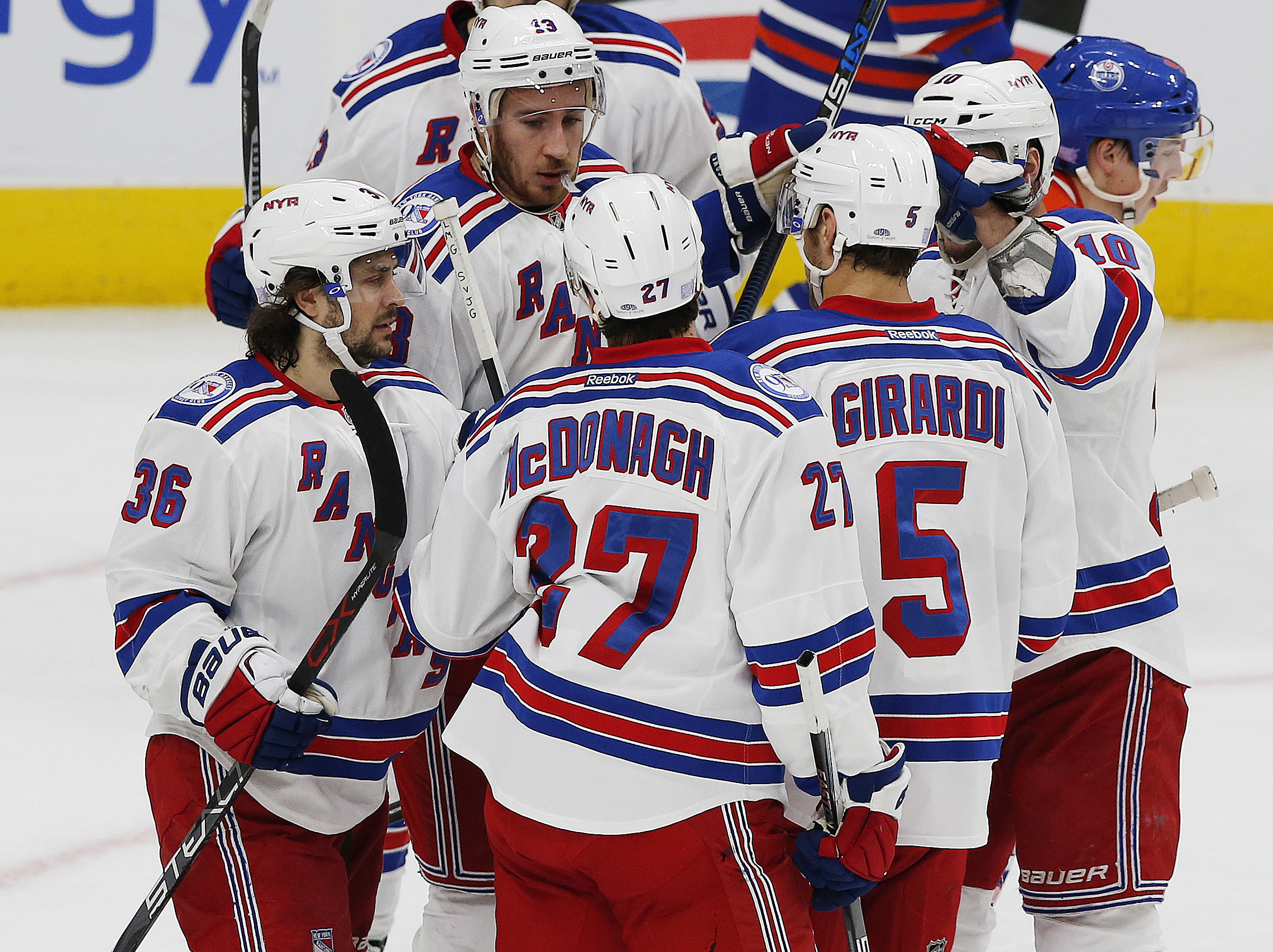 Michael Grabner Leads New York Rangers to Win in Edmonton (Highlights) 