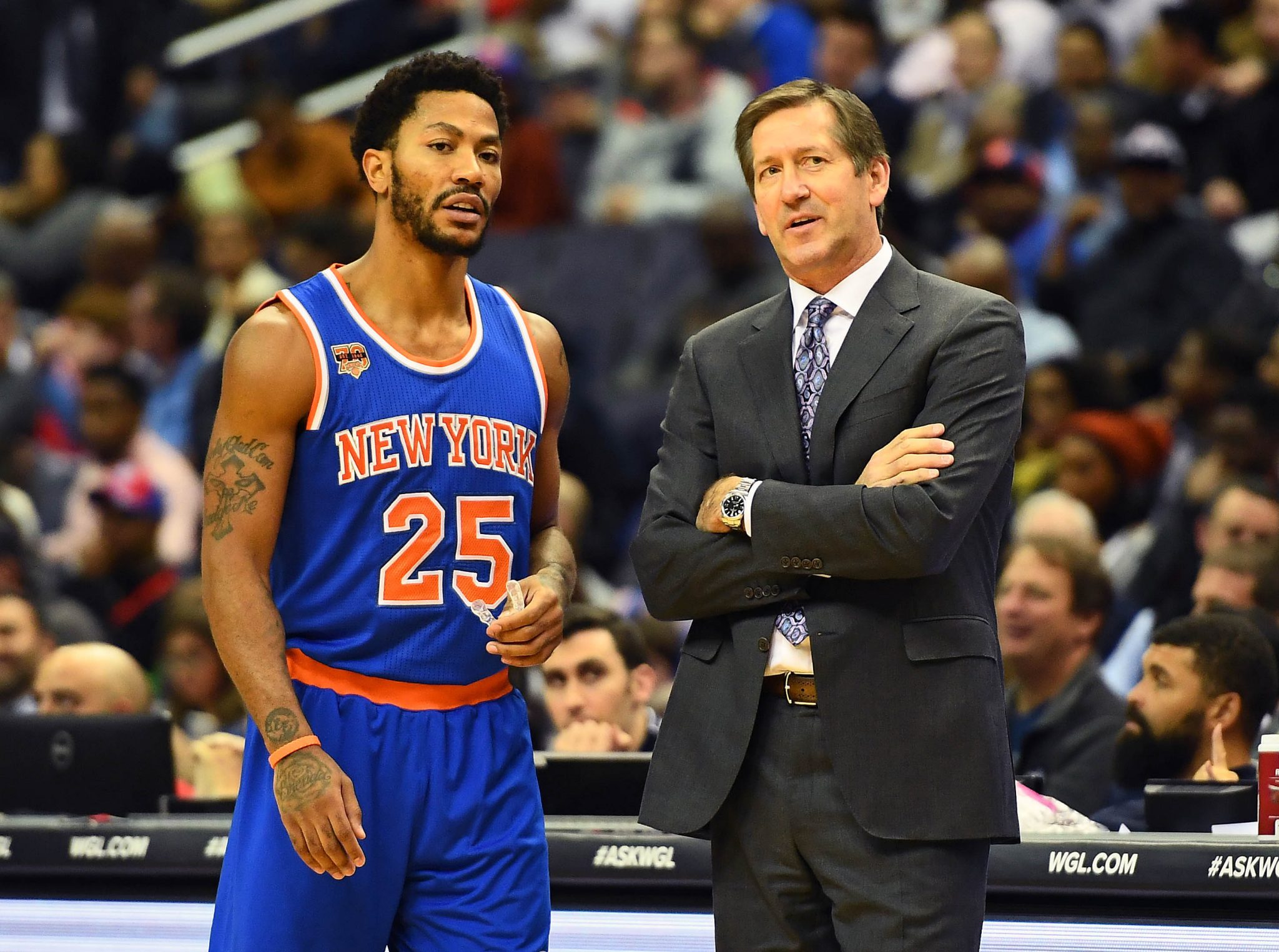 Derrick Rose and Brandon Jennings are creating a good problem for the New York Knicks 