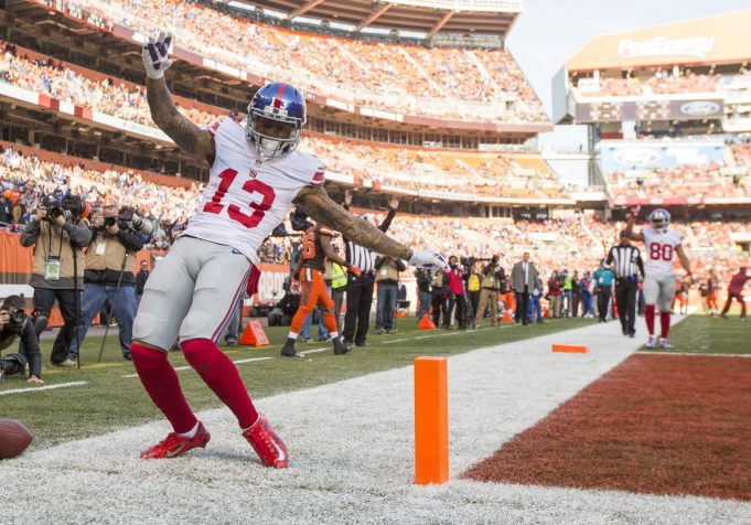 New York Giants game balls in win over Cleveland Browns; Odell Beckham Jr. snags one 2