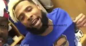 New York Giants' Odell Beckham Jr. spotted wearing 'Benny with the Good Hair' shirt (Video) 