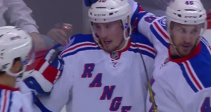 New York Rangers' J.T. Miller scores on one wicked slap shot (Video) 