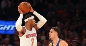 New York Knicks will try to survive without Carmelo Anthony, Derrick Rose against Warriors 