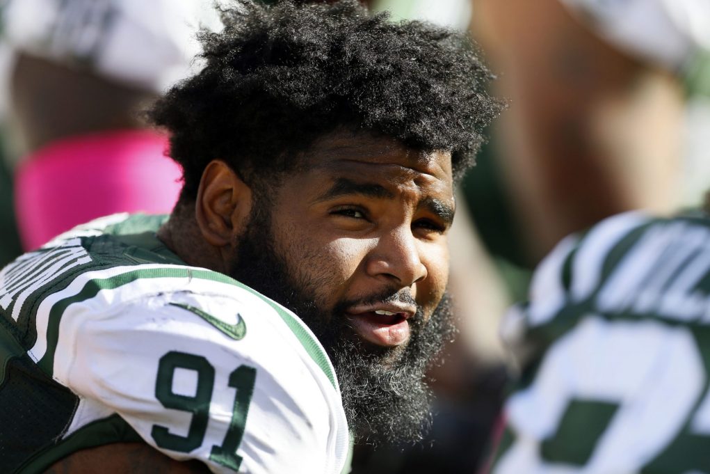 New York Jets' Sheldon Richardson had some interesting pregame