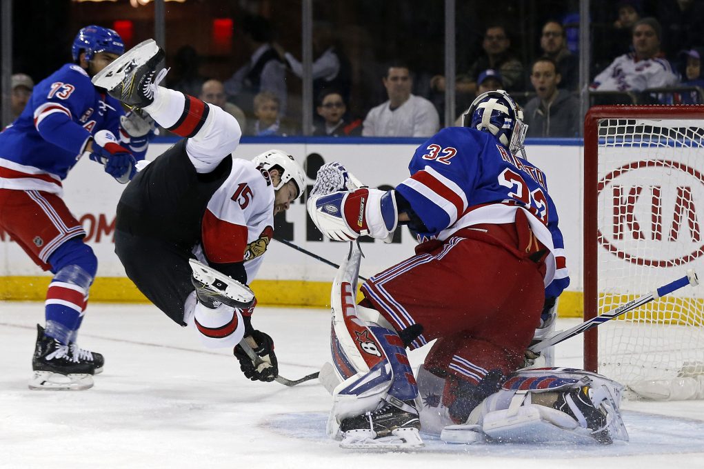 New York Rangers look to rebound at home against Ottawa Senators 