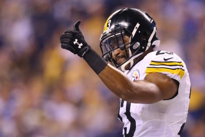 Nov 24, 2016; Indianapolis, IN, USA; Pittsburgh Steelers free safety Mike Mitchell (23) against the Indianapolis Colts at Lucas Oil Stadium. The Steelers won 28-7. Mandatory Credit: Aaron Doster-USA TODAY Sports