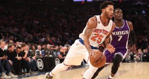 New York Knicks: Derrick Rose says team 'can't be content with where we're at' 