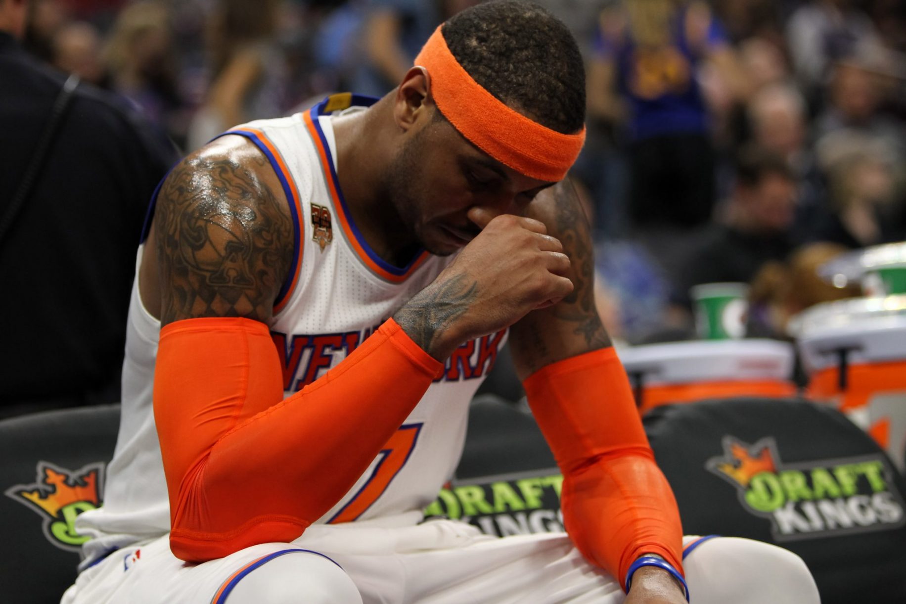 Carmelo Anthony responds to Jax as New York Knicks beat Kings (Highlights) 