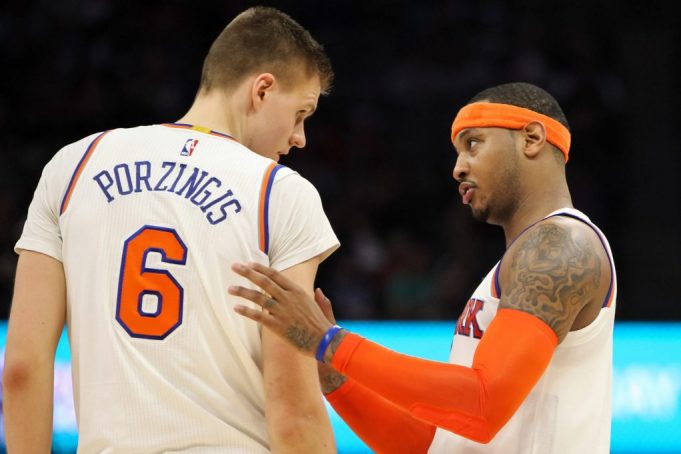 The New York Knicks are neither Carmelo Anthony nor Kristaps Porzingis' team 