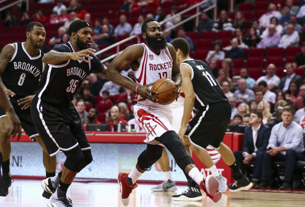 Brooklyn Nets can't contain James Harden, Houston Rockets (Highlights) 