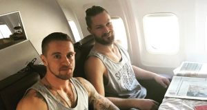 New York Rangers' Michael Grabner and Kevin Klein understand 'Saturdays are for the boys' (Photo) 