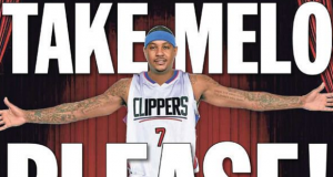 The 'New York Daily News' comes up with gold regarding Carmelo Anthony, Phil Jackson (Photo) 