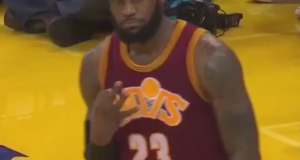 LeBron James sends a three-time NBA Championship reminder to heckling fans (Video) 2